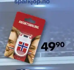 Sparkjøp ANSIKTSMALING tilbud