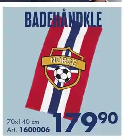 Sparkjøp BADEHÅNDKLE tilbud