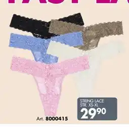 Sparkjøp STRING LACE tilbud