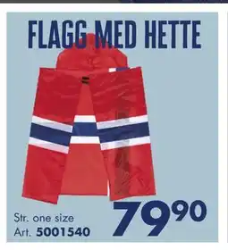 Sparkjøp FLAGG MED HETTE tilbud
