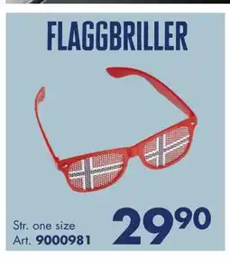 Sparkjøp FLAGGBRILLER tilbud