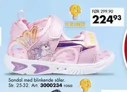 Sparkjøp Sandal med blinkende såler tilbud