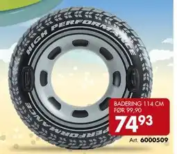 Sparkjøp BADERING 114 CM tilbud