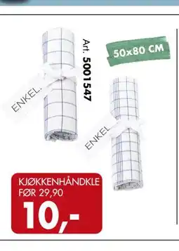 Sparkjøp KJØKKENHÅNDKLE tilbud
