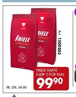 Sparkjøp FRIELE KAFFE tilbud