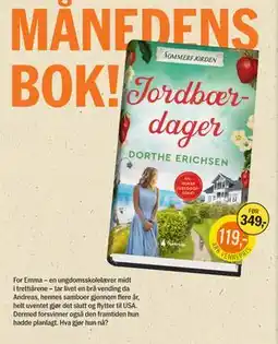 Ark Bokhandel Jordbærdager, Medlemspris tilbud
