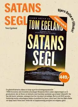 Ark Bokhandel Satans Segl tilbud