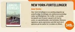 Ark Bokhandel NEW YORK-FORTELLINGER tilbud