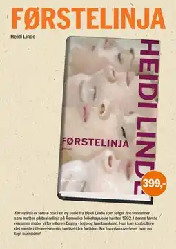 Ark Bokhandel FØRSTELINJA tilbud