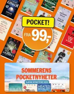 Ark Bokhandel SOMMERENS POCKETNYHETER tilbud