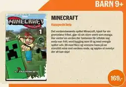 Ark Bokhandel MINECRAFT tilbud