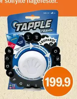 Ark Bokhandel TAPPLE TRAVEL tilbud