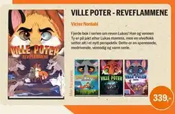 Ark Bokhandel VILLE POTER - REVEFLAMMENE tilbud