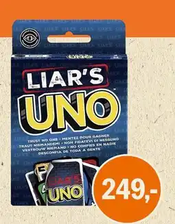 Ark Bokhandel LIAR'S UNO tilbud