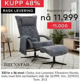 Skeidar Delta Jive Lenestol tilbud