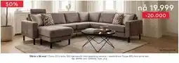 Skeidar Como 22 U-sofa tilbud