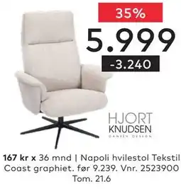 Skeidar Napoli hvilestol tilbud