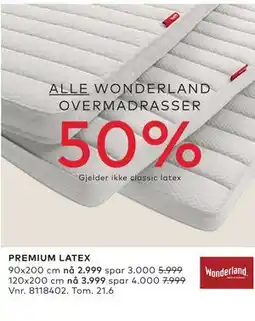 Skeidar PREMIUM LATEX tilbud