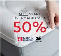 Skeidar ALLE SVANE OVERMADRASSER tilbud