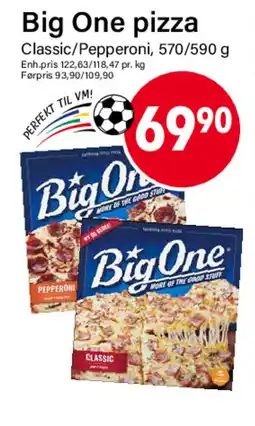 Nærbutikken BIG ONE Pizza tilbud