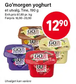Nærbutikken GO'MORGEN Yoghurt tilbud