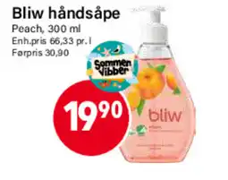 Nærbutikken BLIW Håndsåpe tilbud