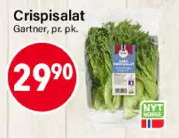 Nærbutikken GARTNER Crispisalat tilbud