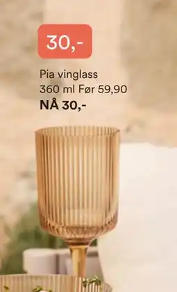 Kid Interiør Pia vinglass tilbud