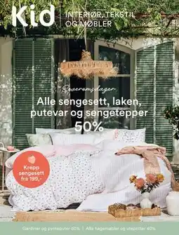 Kid Interiør Alle hagemøbler og utepotter tilbud