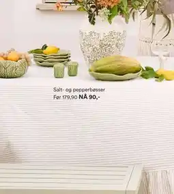 Kid Interiør Salt- og pepperbøsser tilbud