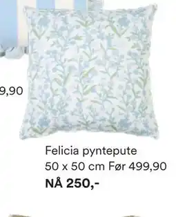 Kid Interiør Felicia pyntepute tilbud