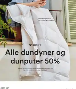 Kid Interiør Emma helårsdundyne tilbud