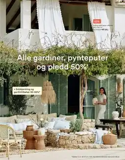 Kid Interiør Alle gardiner, pynteputer og pledd tilbud