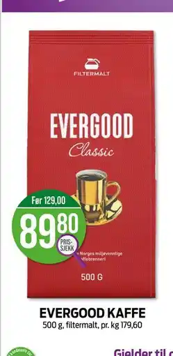 Kiwi EVERGOOD KAFFE tilbud