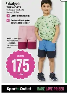 Sport Outlet TURSHORTS tilbud