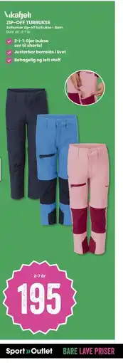 Sport Outlet ZIP-OFF TURBUKSE tilbud