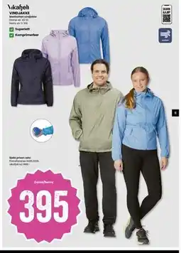 Sport Outlet VINDJAKKE tilbud
