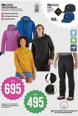 Sport Outlet REGNJAKKE/BUKSE tilbud