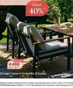 Møbelringen Sonora sofastol, Medlemspris tilbud
