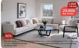 Møbelringen Kos hjørnesofa tilbud