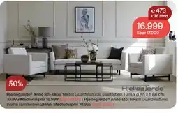 Møbelringen Hjellegjerde Anne 3,5-seter, Medlemspris tilbud