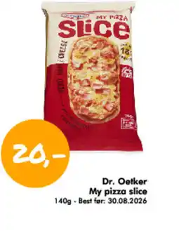 Havaristen Dr. Oetker My pizza slice tilbud