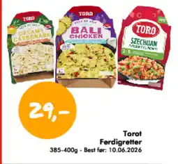 Havaristen Torot Ferdigretter tilbud