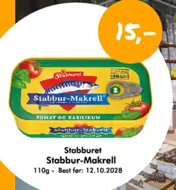 Havaristen Stabburet Stabbur-Makrell tilbud