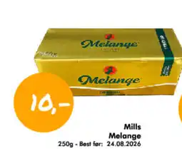 Havaristen Mills Melange tilbud