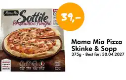 Havaristen Mama Mia Pizza Skinke & Sopp tilbud