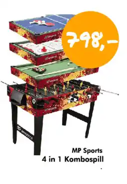 Havaristen MP Sports 4 in 1 Kombospill tilbud