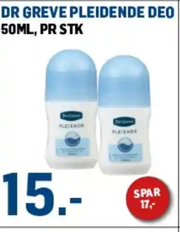 Price Lagerbutikk Dr. Greve pleidende deo tilbud