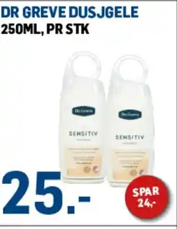 Price Lagerbutikk Dr. Greve dusjgele tilbud
