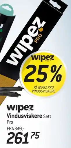 Thansen Wipez Vindusviskere Sett tilbud